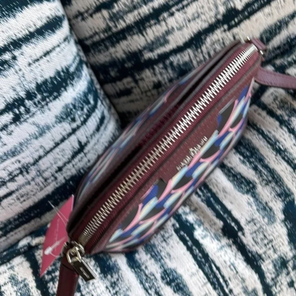 Kate Spade Sylvia Geo Birds Dome Crossbody Multi